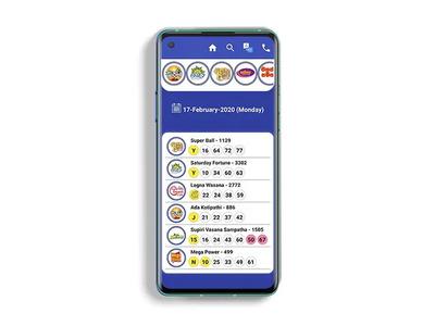 Lottery Results App
